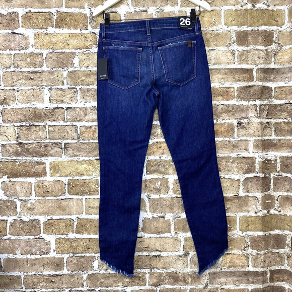 Joe's Jeans Skinny Ankle Curved Hem Denim Pants Henrietta Size 26 Nwt $189 Fall - Picture 3 of 14